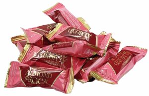 Almond Roca Candy Printed Packaging Flow Wrap