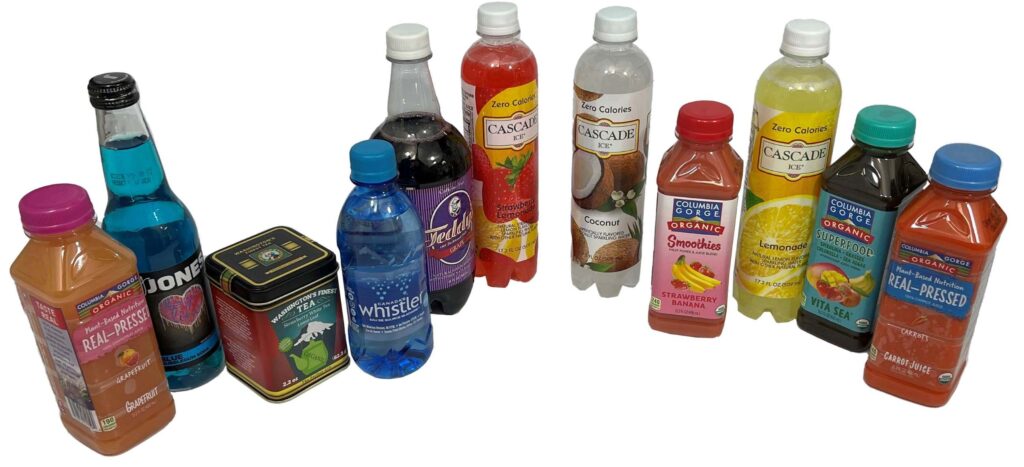 Beverage Drink Juice Labels Wrap