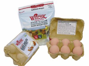 Pouches Egg Carton Label Container